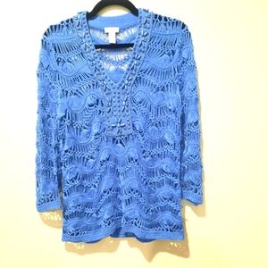 Chico's crochet top